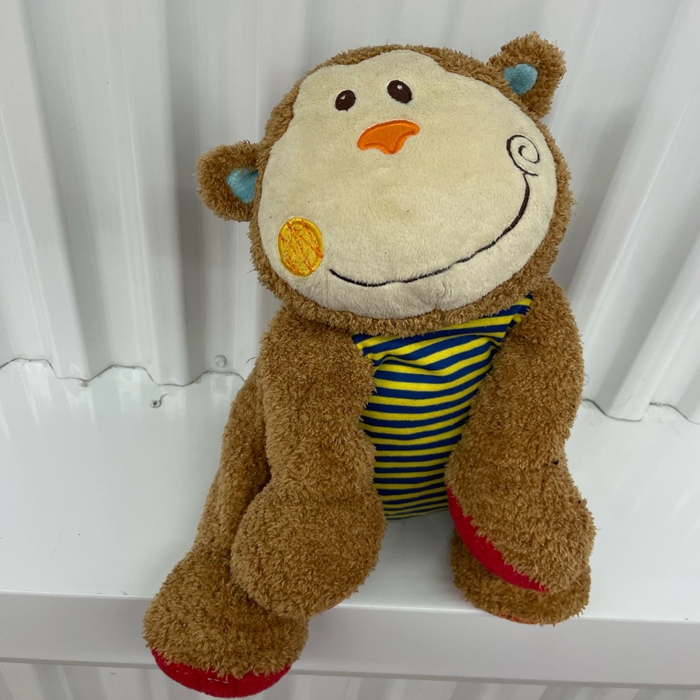 Mary Meyer Cheery Cheeks Stuffed Monkey Plush